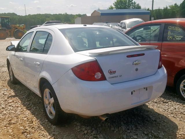 1G1AL55F867701609 - 2006 CHEVROLET COBALT LT WHITE photo 3