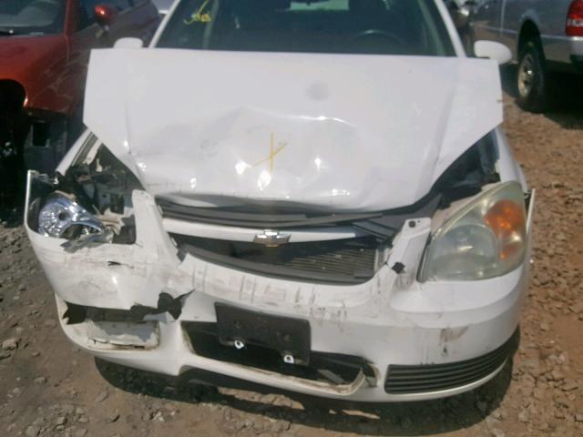 1G1AL55F867701609 - 2006 CHEVROLET COBALT LT WHITE photo 9