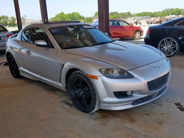 JM1FE17N040103296 - 2004 MAZDA RX8 SILVER photo 1