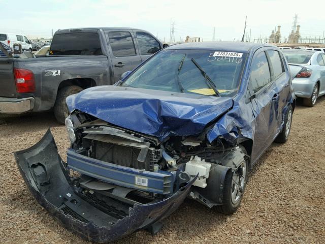 1G1JA6SH7D4132963 - 2013 CHEVROLET SONIC LS 蓝色 照片 2