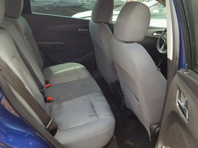 1G1JA6SH7D4132963 - 2013 CHEVROLET SONIC LS 蓝色 照片 6