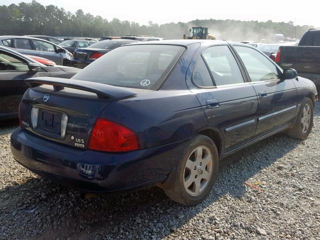 3N1CB51D05L581647 - 2005 NISSAN SENTRA 1.8 BLUE photo 4