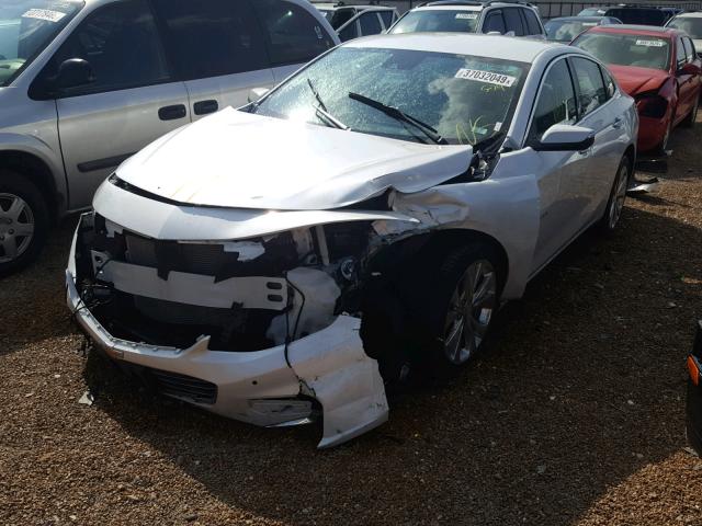 1G1ZH5SX8HF141570 - 2017 CHEVROLET MALIBU PRE WHITE photo 2