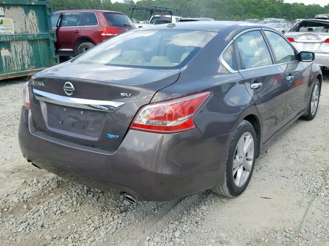 1N4AL3APXDC210107 - 2013 NISSAN ALTIMA 2.5 BROWN photo 4