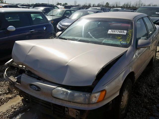 1FALP53U0RA254339 - 1994 FORD TAURUS LX TAN photo 2