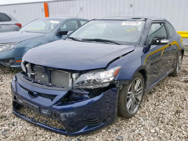 JTKJF5C74D3047151 - 2013 TOYOTA SCION TC ლურჯი ფოტო 2