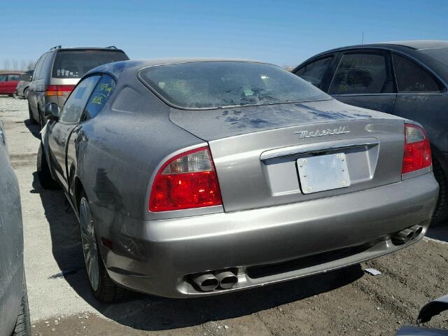 ZAMBC38AX20008135 - 2002 MASERATI COUPE GT BEIGE photo 3