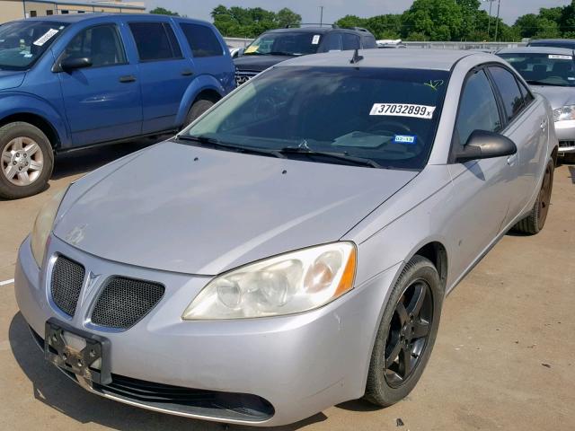 1G2ZH57N294107575 - 2009 PONTIAC G6 GT SILVER photo 2