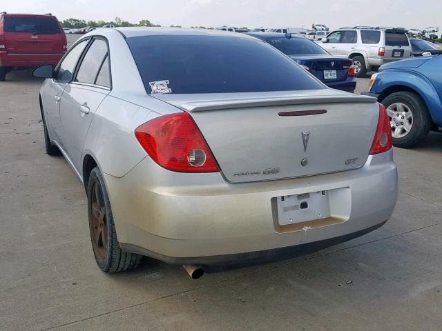 1G2ZH57N294107575 - 2009 PONTIAC G6 GT SILVER photo 3