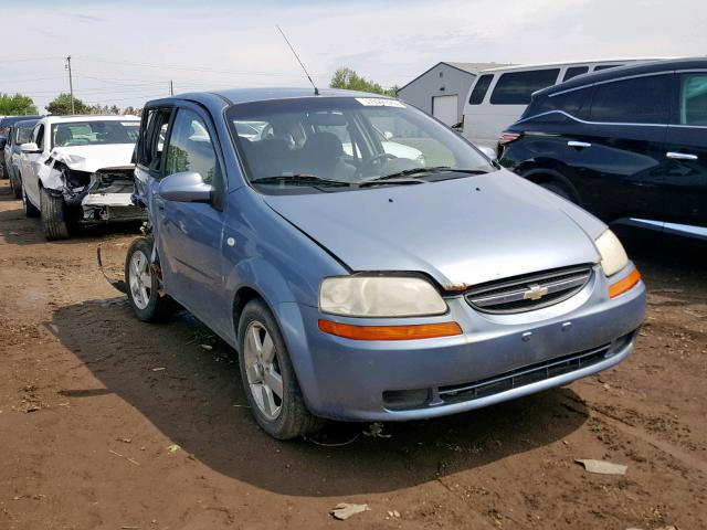 KL1TD66698B081815 - 2008 CHEVROLET AVEO BASE Көк фото 1