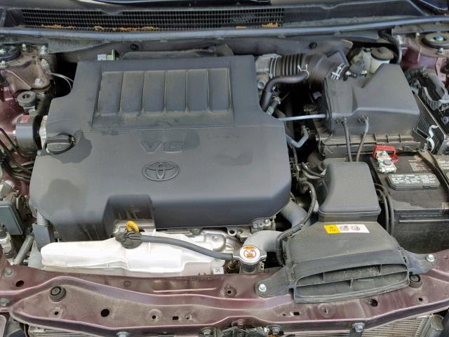 4T1BK1EB2GU232925 - 2016 TOYOTA AVALON XLE BURGUNDY photo 7