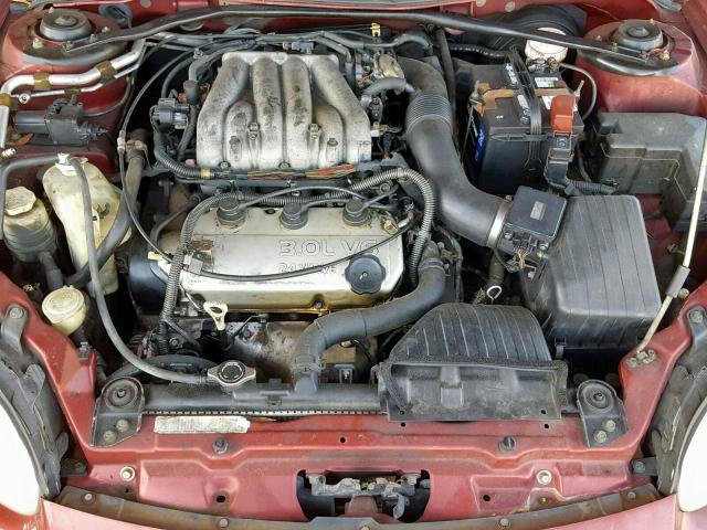 4C3AG52H71E127979 - 2001 CHRYSLER SEBRING LX MAROON photo 7