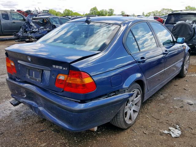 WBAEU33414PR07442 - 2004 BMW 325 XI BLUE photo 4