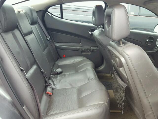 2G2WR524551164938 - 2005 PONTIAC GRAND PRIX GRAY photo 6