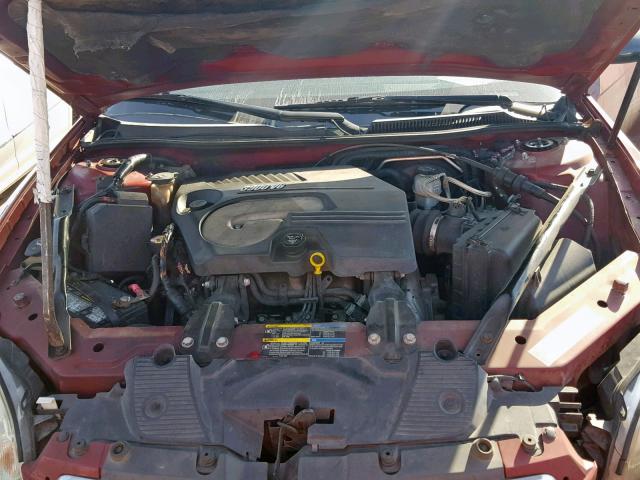 2G1WK151369262761 - 2006 CHEVROLET MONTE CARL BURGUNDY photo 7