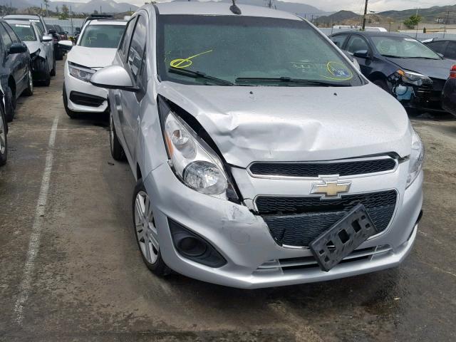 KL8CB6S91DC515866 - 2013 CHEVROLET SPARK LS SILVER photo 1