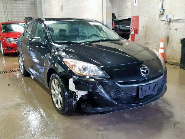 JM1BL1SF2A1123401 - 2010 MAZDA 3 I BLACK photo 1