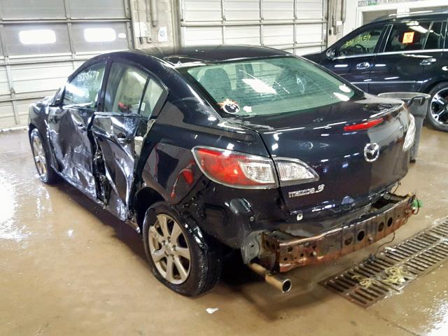 JM1BL1SF2A1123401 - 2010 MAZDA 3 I BLACK photo 3