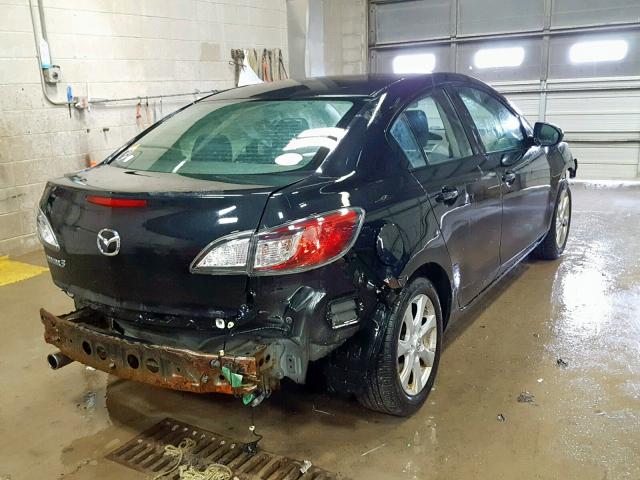 JM1BL1SF2A1123401 - 2010 MAZDA 3 I BLACK photo 4