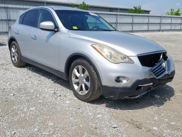 JNKAJ09E48M306511 - 2008 INFINITI EX35 BASE SILVER photo 1