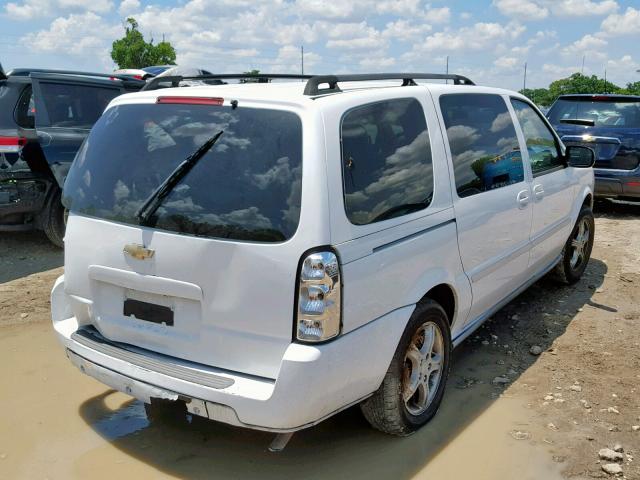 1GNDV23LX5D207801 - 2005 CHEVROLET UPLANDER L 白色 照片 4