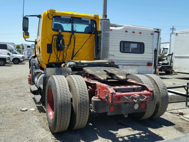 1HSHWSJN4BJ413549 - 2011 INTERNATIONAL 8000 8600 YELLOW photo 3