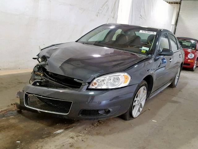 2G1WC5E37F1137847 - 2015 CHEVROLET IMPALA LIM GRAY photo 2