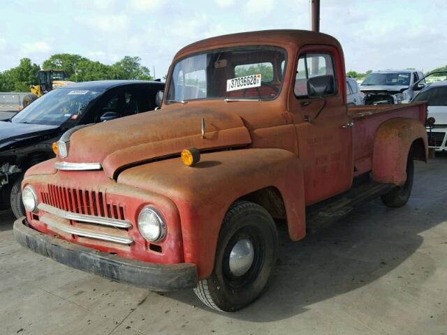 17352 - 1950 INT KB2 PICKUP RED photo 2