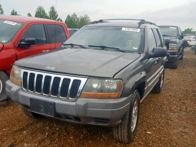 1J4GW58N2XC677127 - 1999 JEEP GRAND CHER GRAY photo 2