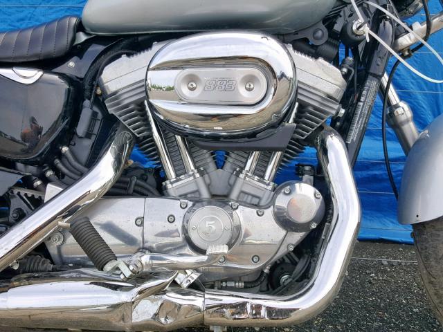 1HD4CR218EC436456 - 2014 HARLEY-DAVIDSON XL883 SUPE SILVER photo 7