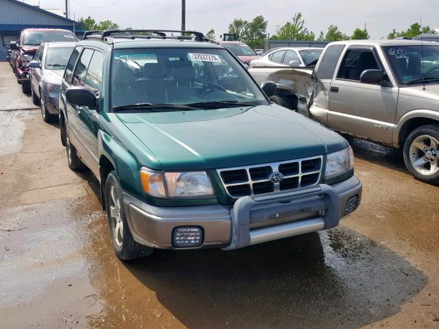 JF1SF655XXH748593 - 1999 SUBARU FORESTER S GREEN photo 1