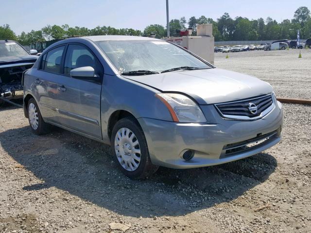 3N1AB6AP2CL678384 - 2012 NISSAN SENTRA 2.0 GRAY photo 1