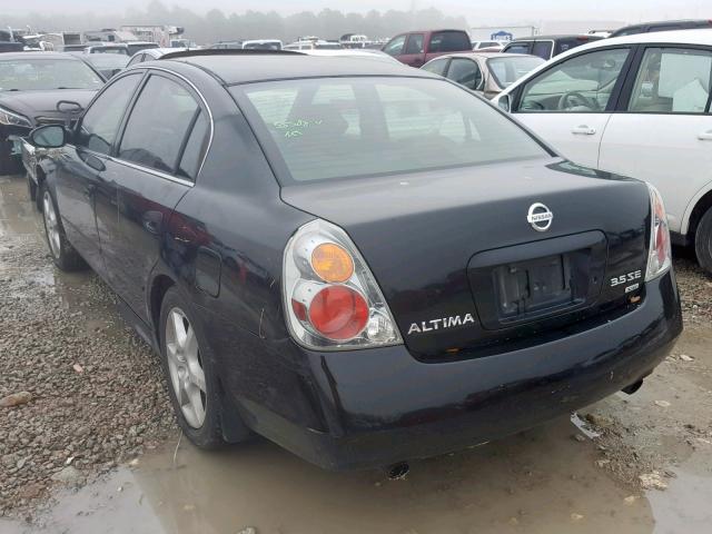 1N4BL11D14C157960 - 2004 NISSAN ALTIMA SE BLACK photo 3