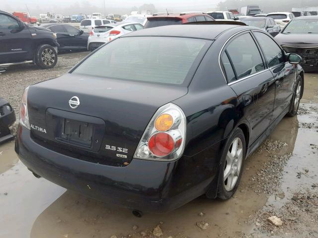 1N4BL11D14C157960 - 2004 NISSAN ALTIMA SE BLACK photo 4