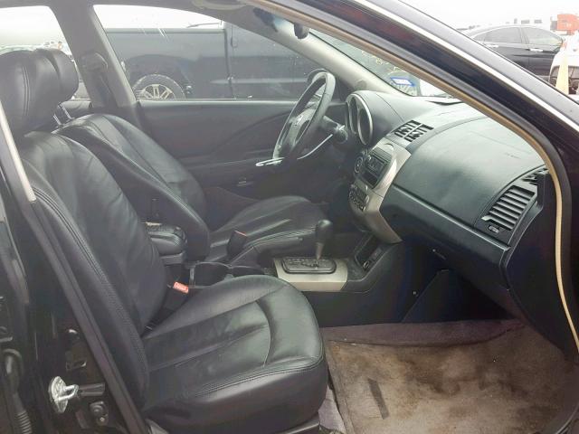 1N4BL11D14C157960 - 2004 NISSAN ALTIMA SE BLACK photo 5