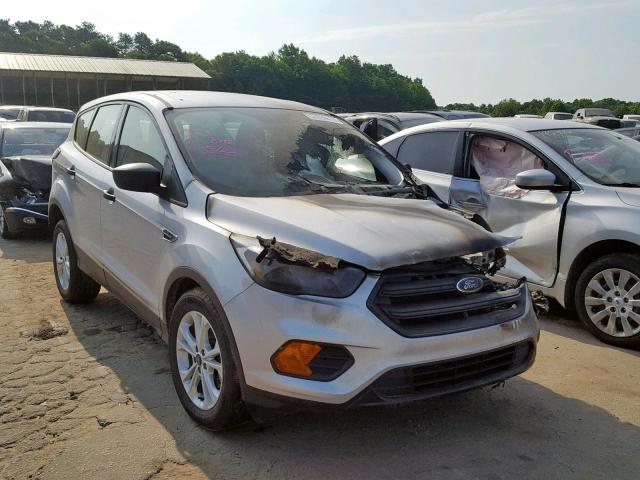 1FMCU0F70HUC18364 - 2017 FORD ESCAPE S SILVER photo 1