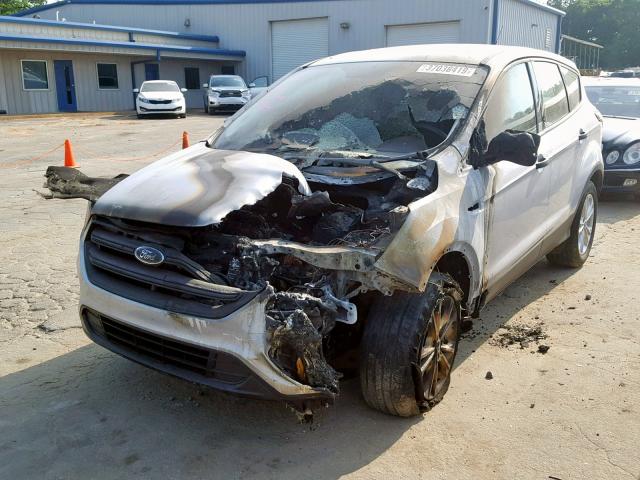 1FMCU0F70HUC18364 - 2017 FORD ESCAPE S SILVER photo 2