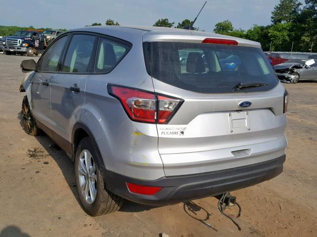 1FMCU0F70HUC18364 - 2017 FORD ESCAPE S SILVER photo 3