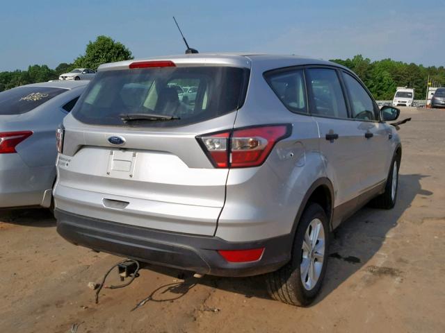 1FMCU0F70HUC18364 - 2017 FORD ESCAPE S SILVER photo 4