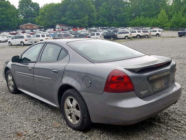 2G2WP552981187689 - 2008 PONTIAC GRAND PRIX 灰色 照片 3