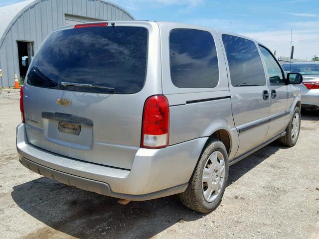 1GNDV23W77D183776 - 2007 CHEVROLET UPLANDER L 银色 照片 4