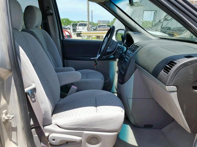 1GNDV23W77D183776 - 2007 CHEVROLET UPLANDER L 银色 照片 5