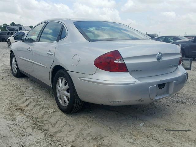 2G4WC532351297039 - 2005 BUICK LACROSSE C SILVER photo 3