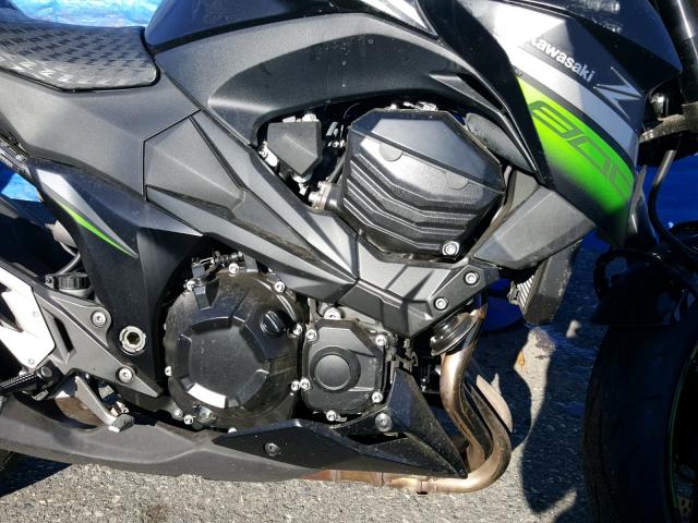 JKBZRCB16GDA13822 - 2016 KAWASAKI ZR800 B BLACK photo 7