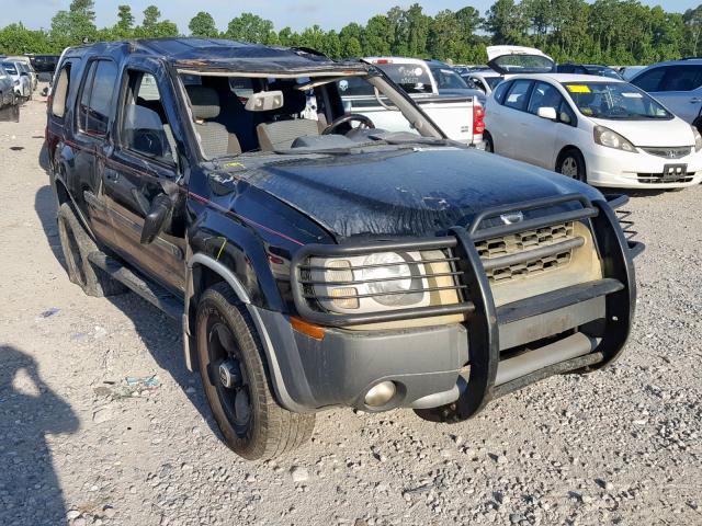 5N1ED28T83C634708 - 2003 NISSAN XTERRA XE BLACK photo 1