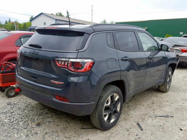 3C4NJDDB1HT631702 - 2017 JEEP COMPASS TR BLACK photo 4