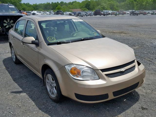 1G1AL55F677385810 - 2007 CHEVROLET COBALT LT GOLD photo 1