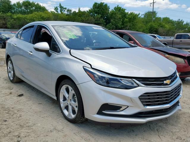 1G1BF5SM0J7235746 - 2018 CHEVROLET CRUZE PREM SILVER photo 1