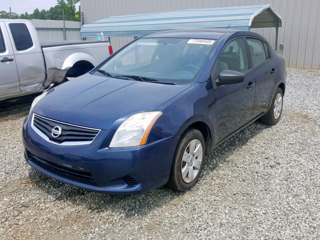 3N1AB6AP0CL762655 - 2012 NISSAN SENTRA 2.0 BLUE photo 2