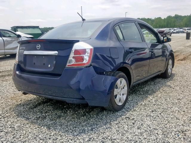 3N1AB6AP0CL762655 - 2012 NISSAN SENTRA 2.0 BLUE photo 4